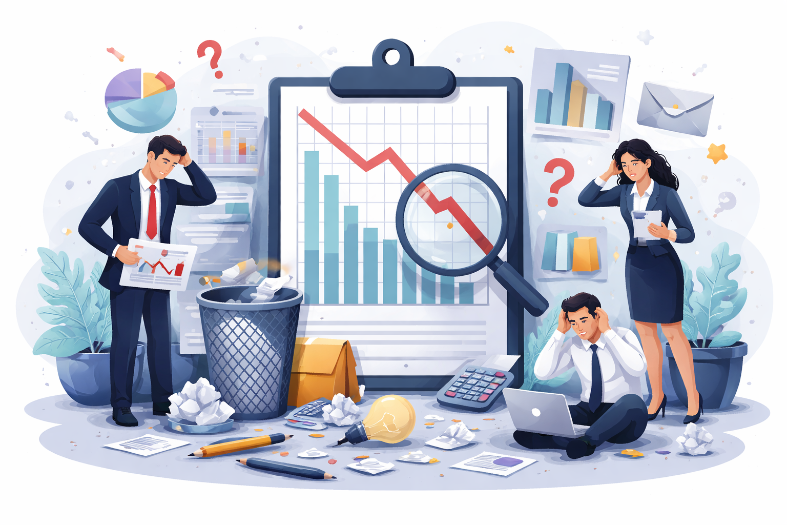 علت شکست تحقیقات بازار